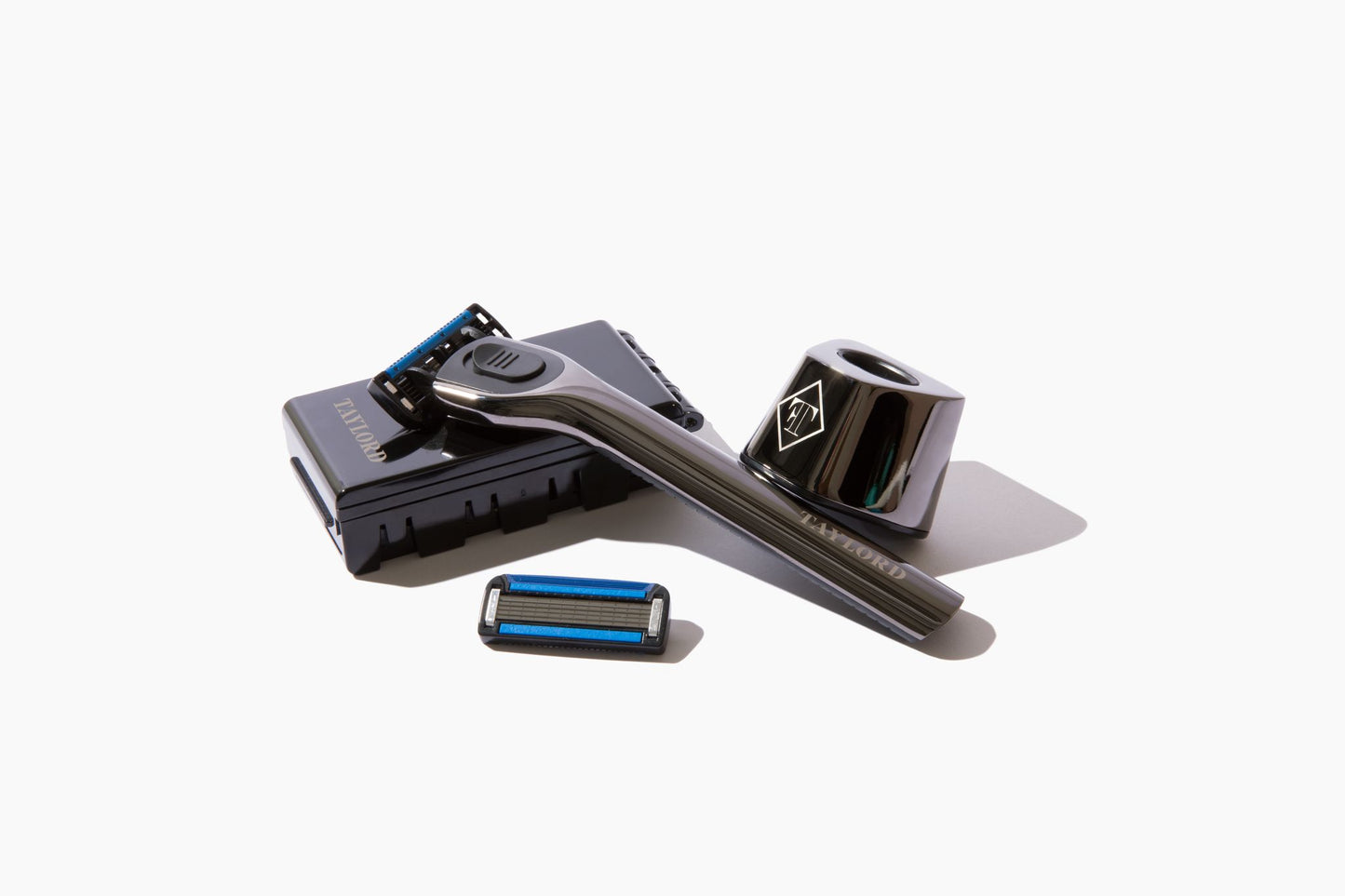 5 Blade Razor & Stand Kit, 5x 5-Blade Cartridges